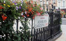 Kensington Street Sign